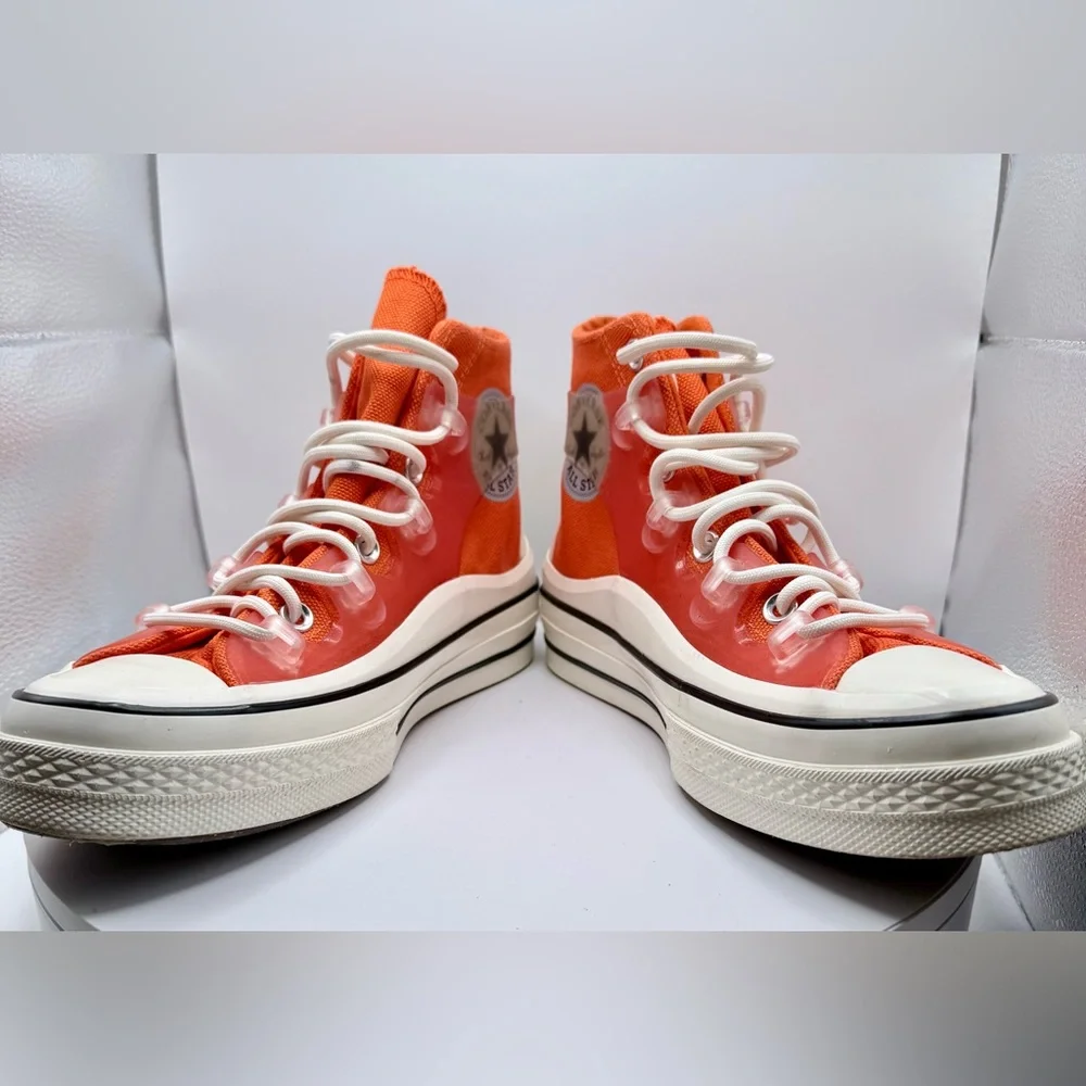 Converse Chuck Taylor All Star 70 Hi Lift Platform‎ Orange Sneakers Men’s 6.5